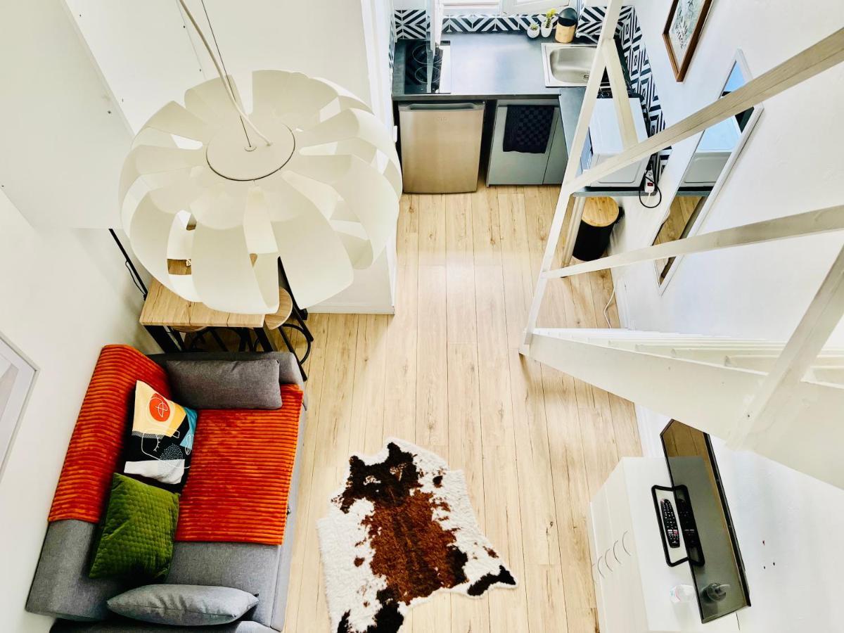Parc Buttes Chaumont - Studio Mezzanine Paris Apartment Екстериор снимка